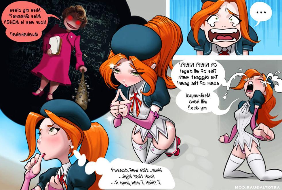 16P Adult Comic Rich Bitch Alexa Gets Stuck Used As Public Sex Toy
