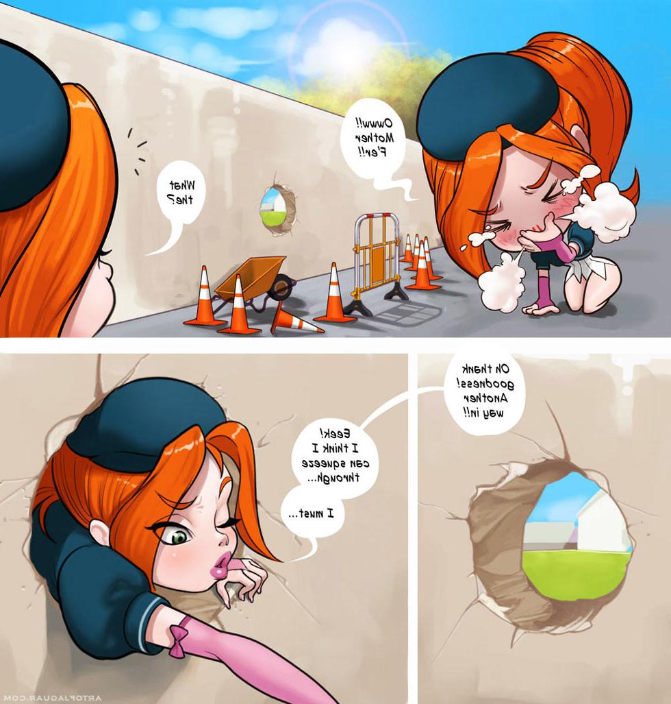 16P Adult Comic Rich Bitch Alexa Gets Stuck Used As Public Sex Toy