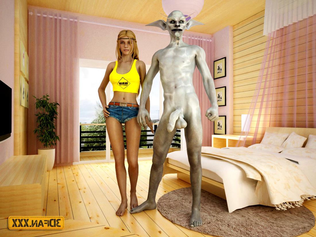 10P Elf monster fucking girl