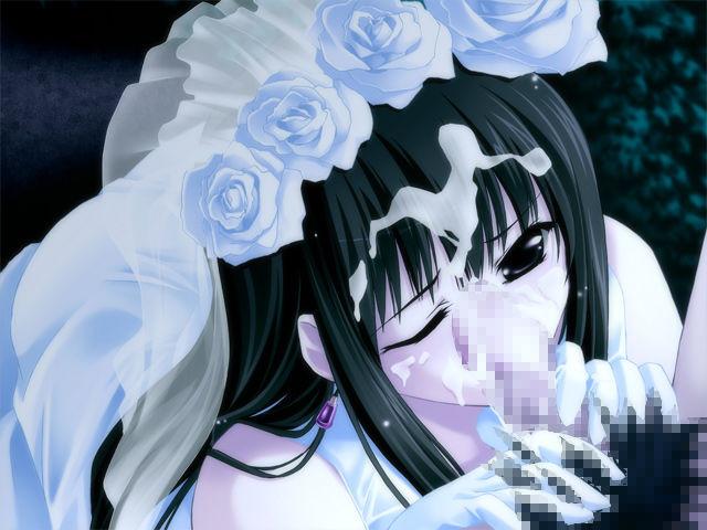 14P Young busty cum dumpster bride sucks dick and gets a cum facial