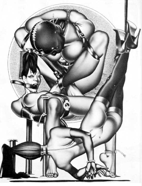 15P rope fetish beautiful huge breast female bondage artworks