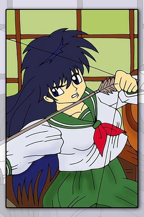 12P Cum craving Kagome receiving jizz and squirting cum