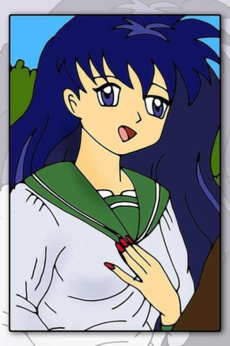 12P Cum craving Kagome receiving jizz and squirting cum