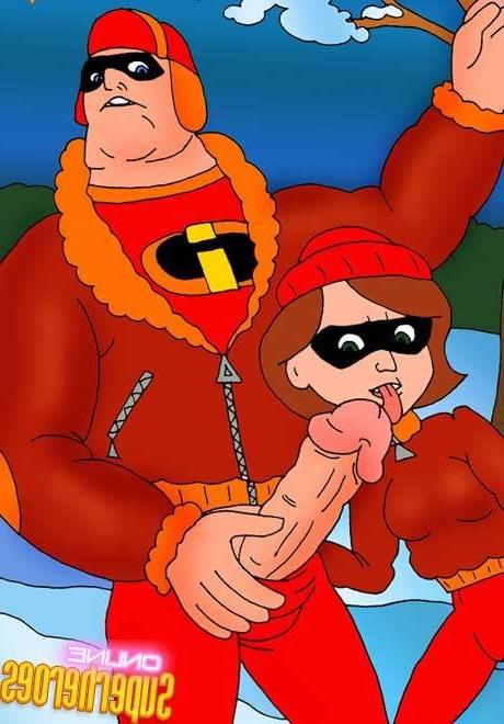 12P Elastigirl gets ass filled and gets filled with jizz 