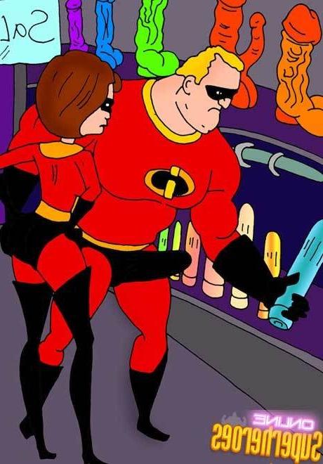 12P Elastigirl gets ass filled and gets filled with jizz 
