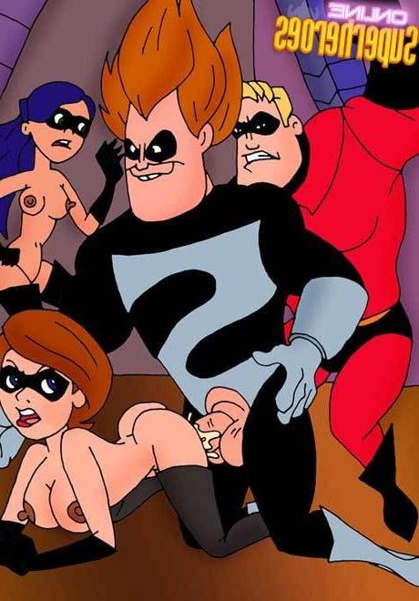 12P Elastigirl gets ass filled and gets filled with jizz 