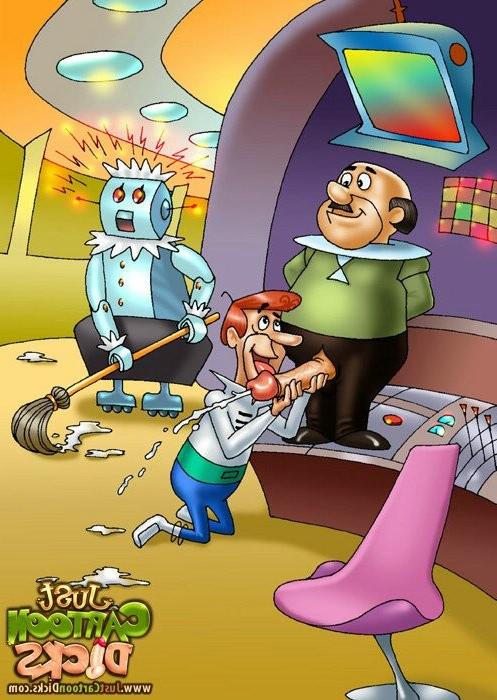 20P Jetsons and other toon heroes in wildest gay fucking action