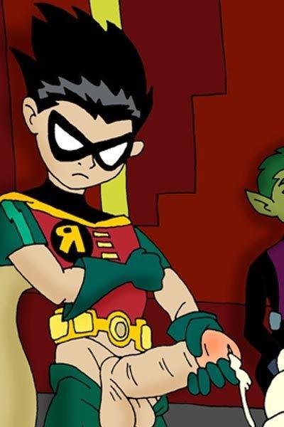 12P Starfire with juicy boobs banged and bursts climax