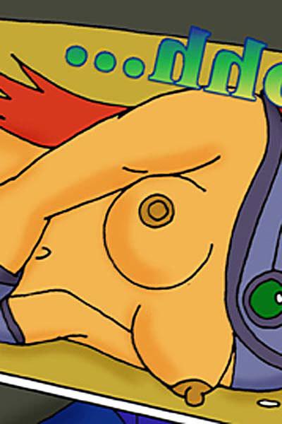 12P Starfire with juicy boobs banged and bursts climax
