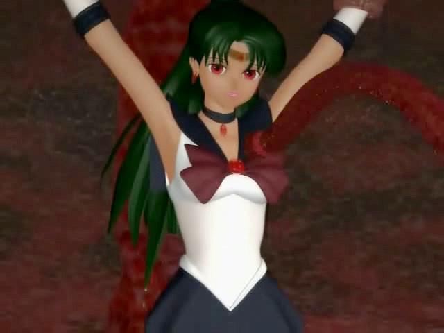 8P Animated girl reamed by ugly monster