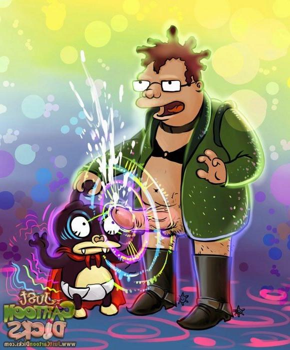 20P Loose famous toon studs put their humongous cocks into action