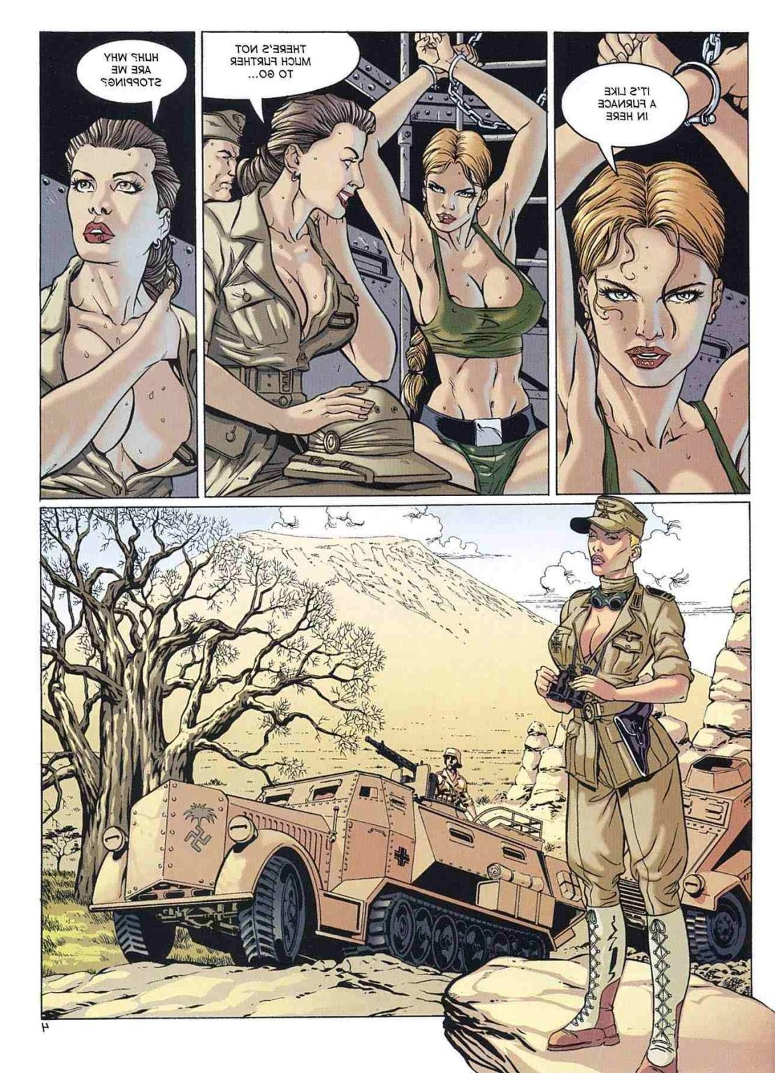 15P huge breast female explorer captured and screwed hard in ass