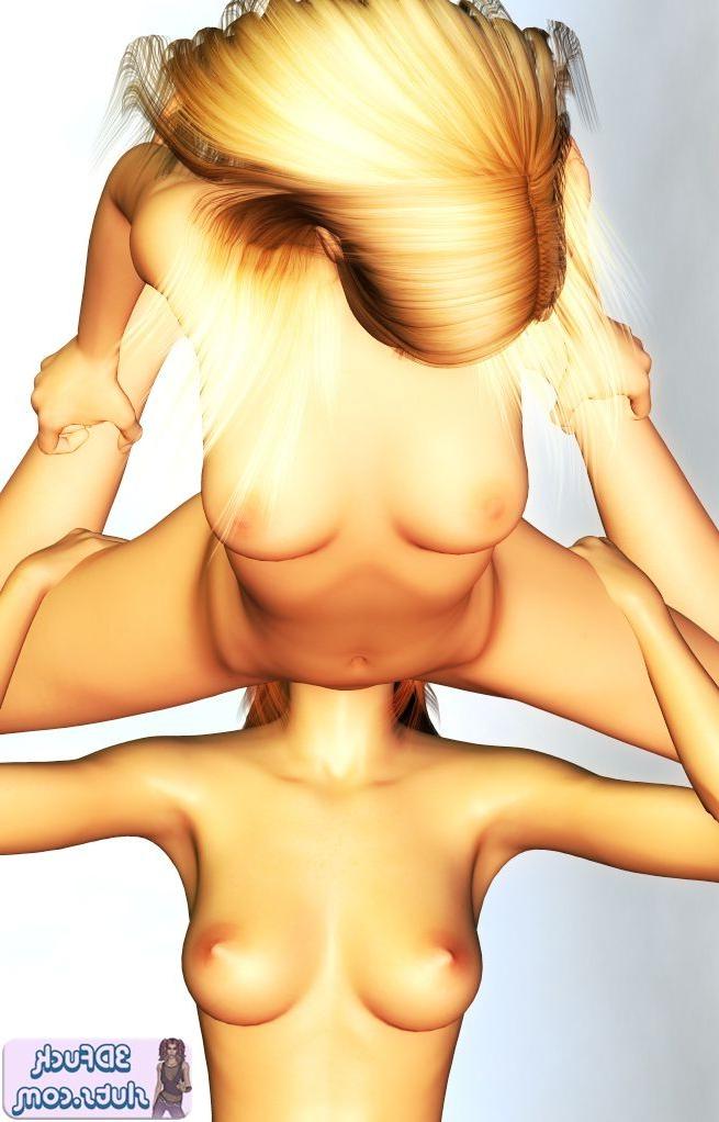 16P Two lesbian toon girls fucking