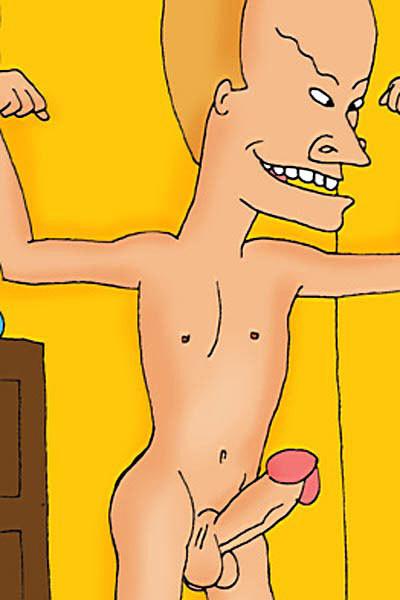 12P Daria runs her tongue on Beavis and gets load
