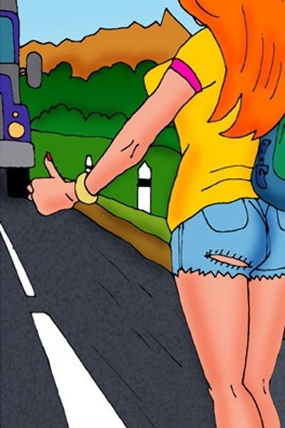 12P Daria runs her tongue on Beavis and gets load
