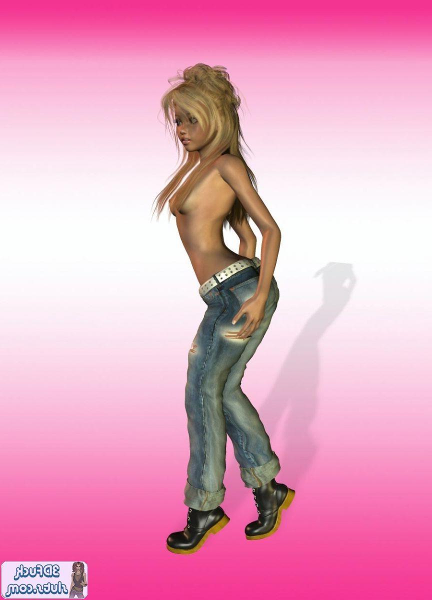 16P topless toon