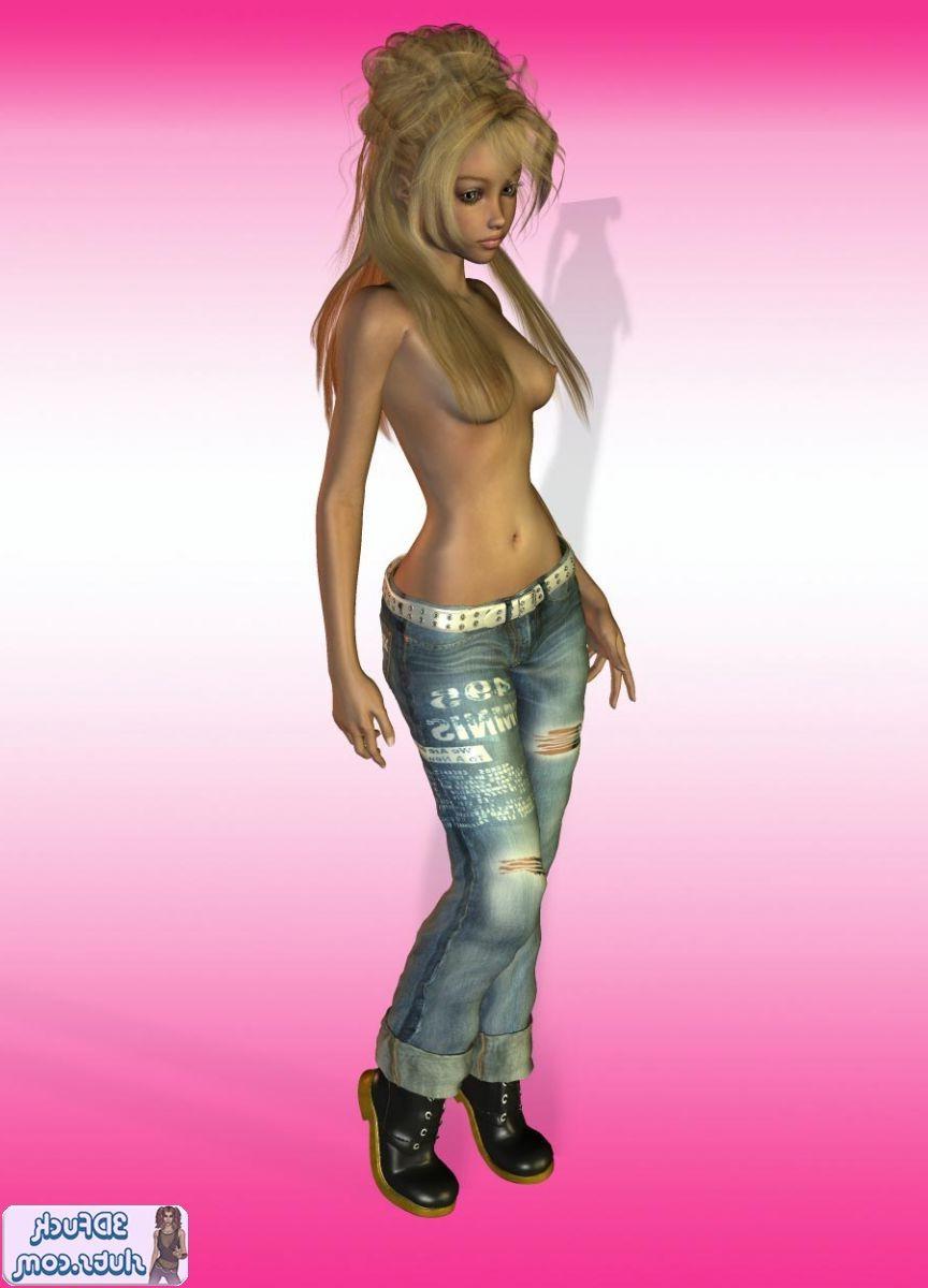 16P topless toon