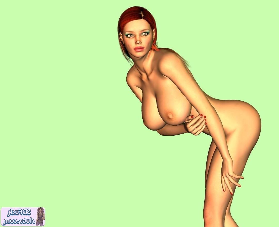 16P busty redhead toon