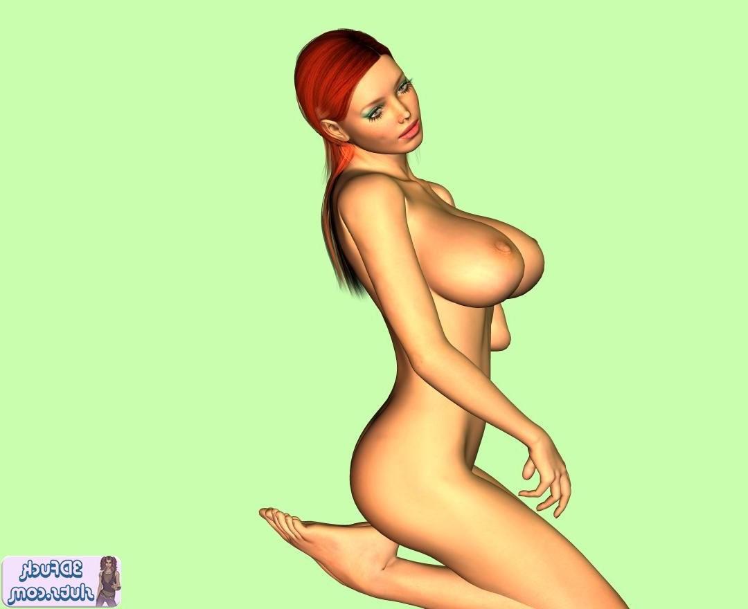 16P busty redhead toon