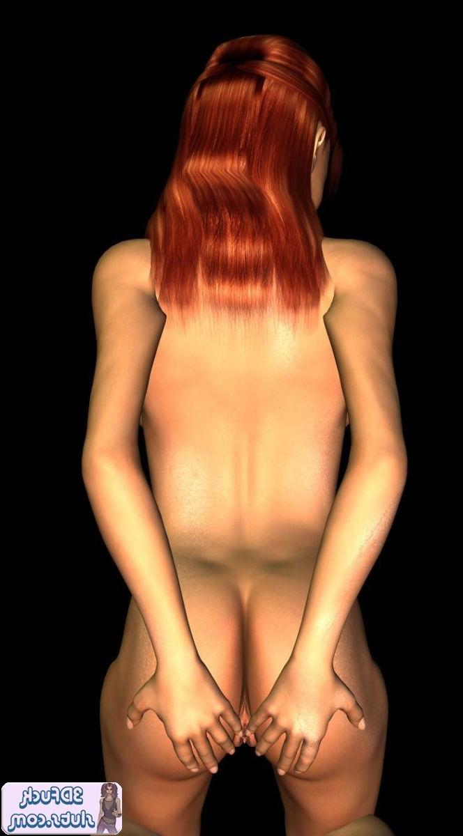 16P busty redhead toon