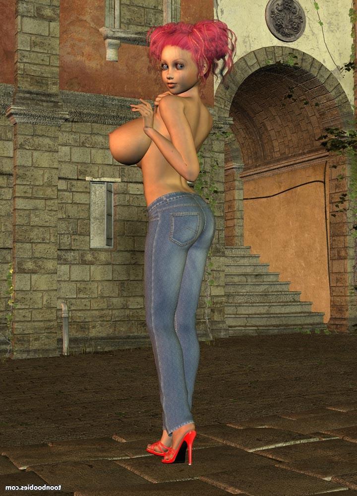 16P toon boobs
