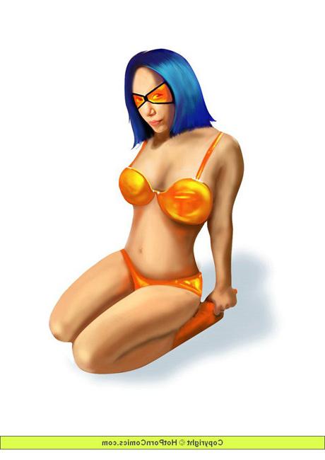 15P Hot toon pictures with salacious babes in sexy lingerie