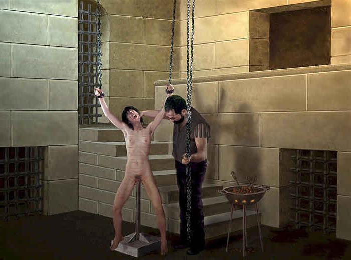 15P three D female evil bondage artwork