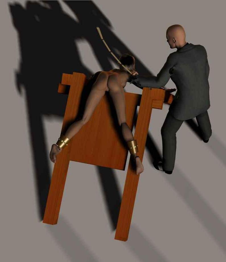 15P three D female evil bondage artwork