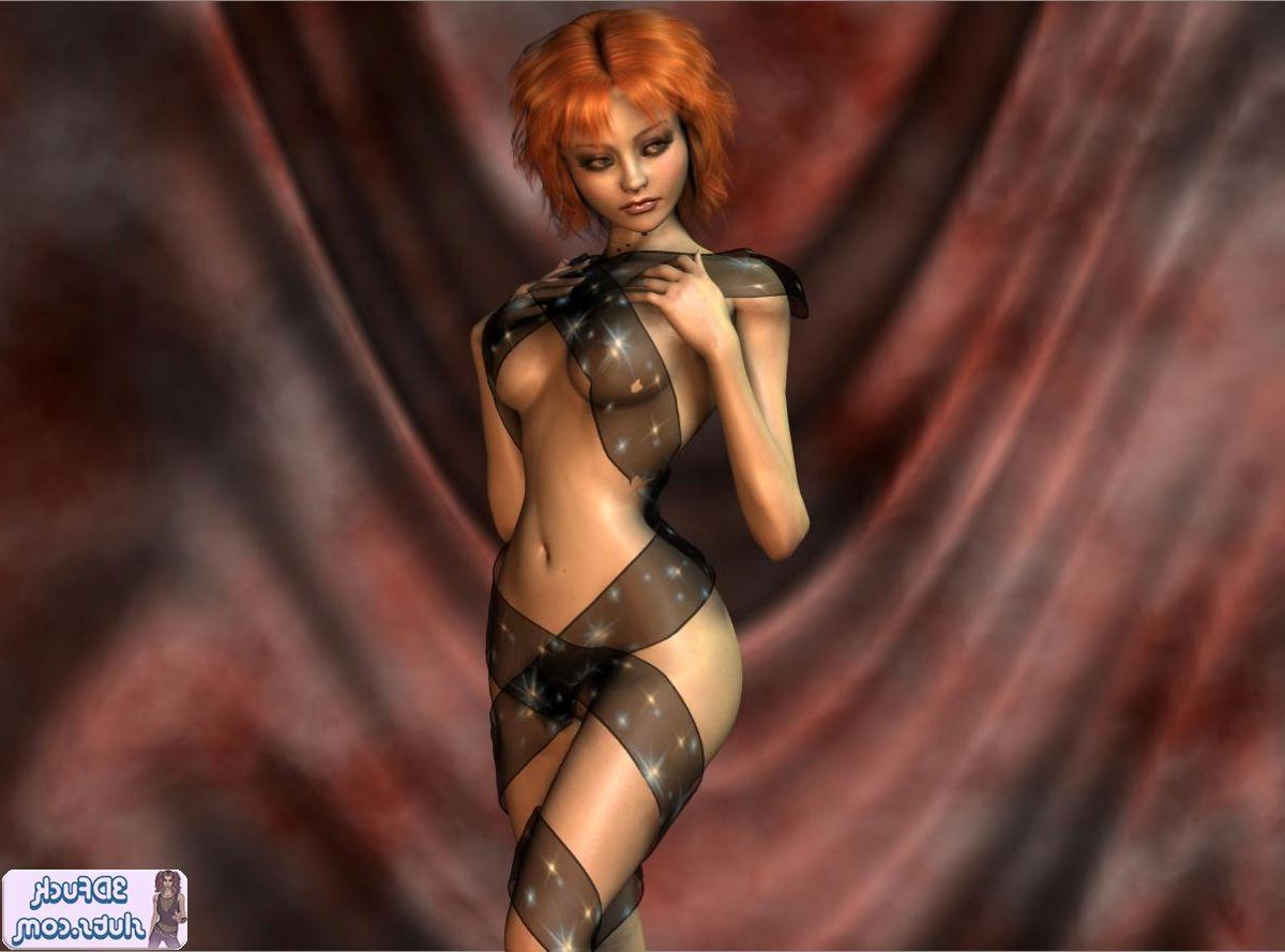 16P Redhead toon girl Kelly
