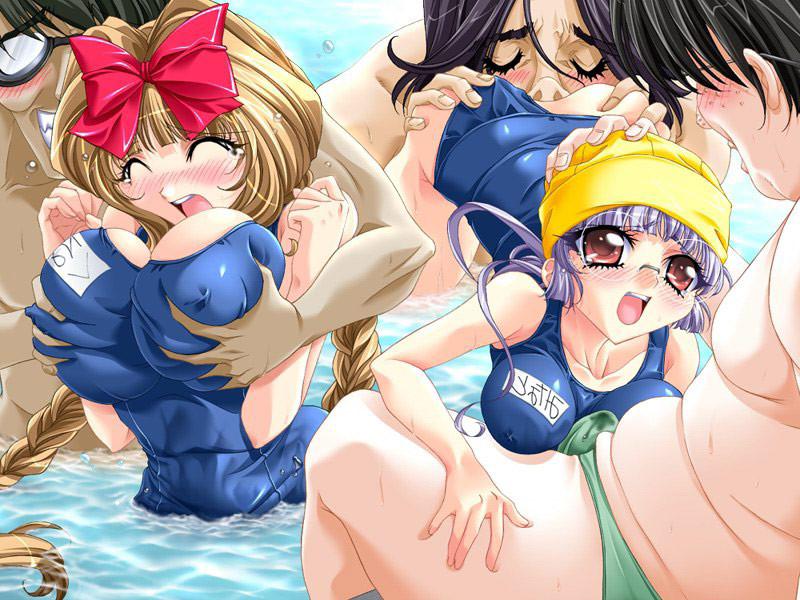 18P Bunch of chunky hentai bimbos with big breasts love fucking