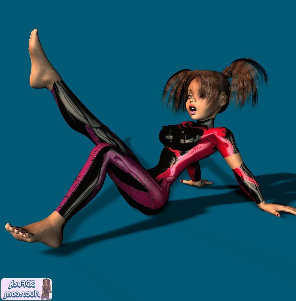20P Teen toon posing