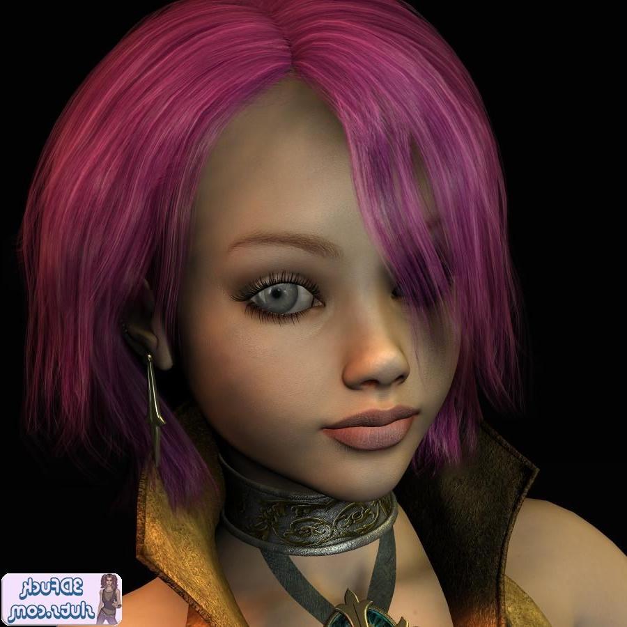20P Redhead toon chick