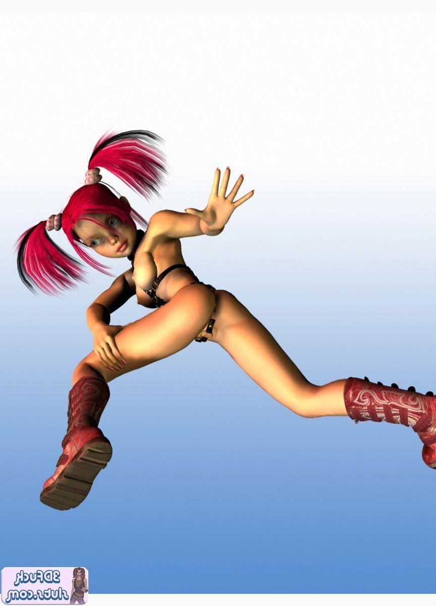 16P Muscular 3D toon