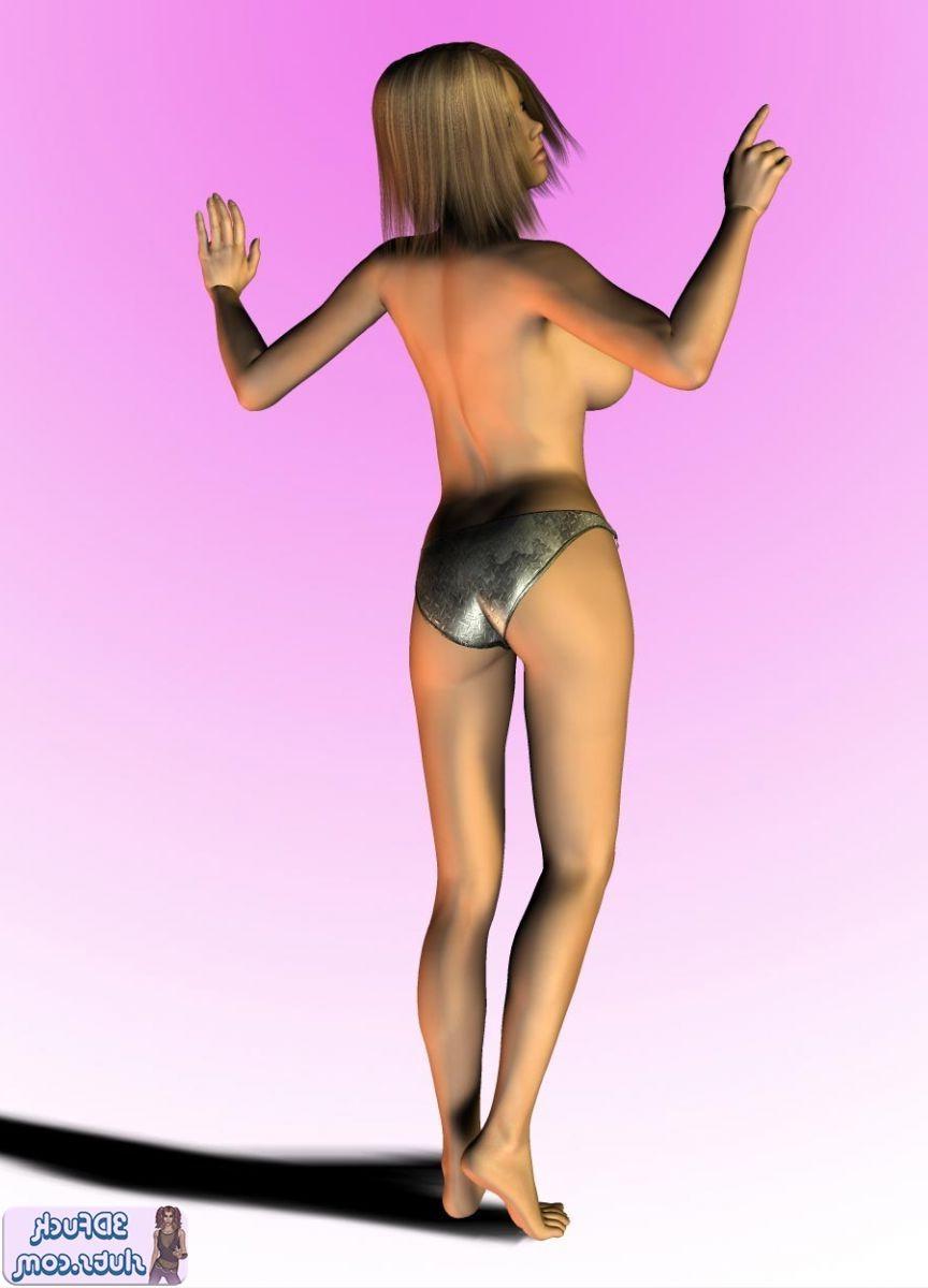 16P Busty 3D toon