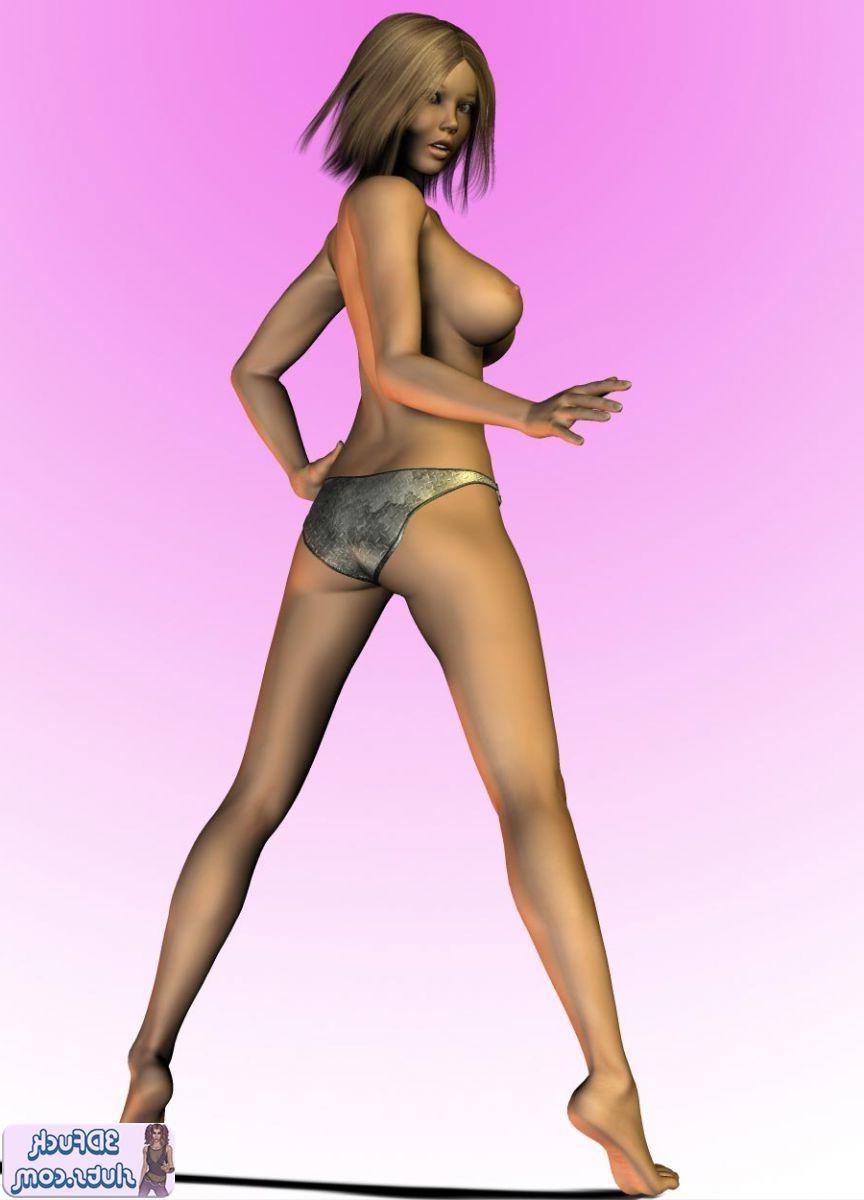 16P Busty 3D toon