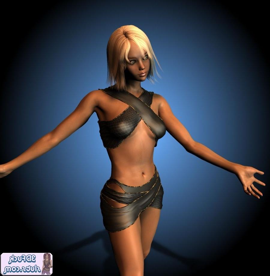 20P Blonde cavegirl toon