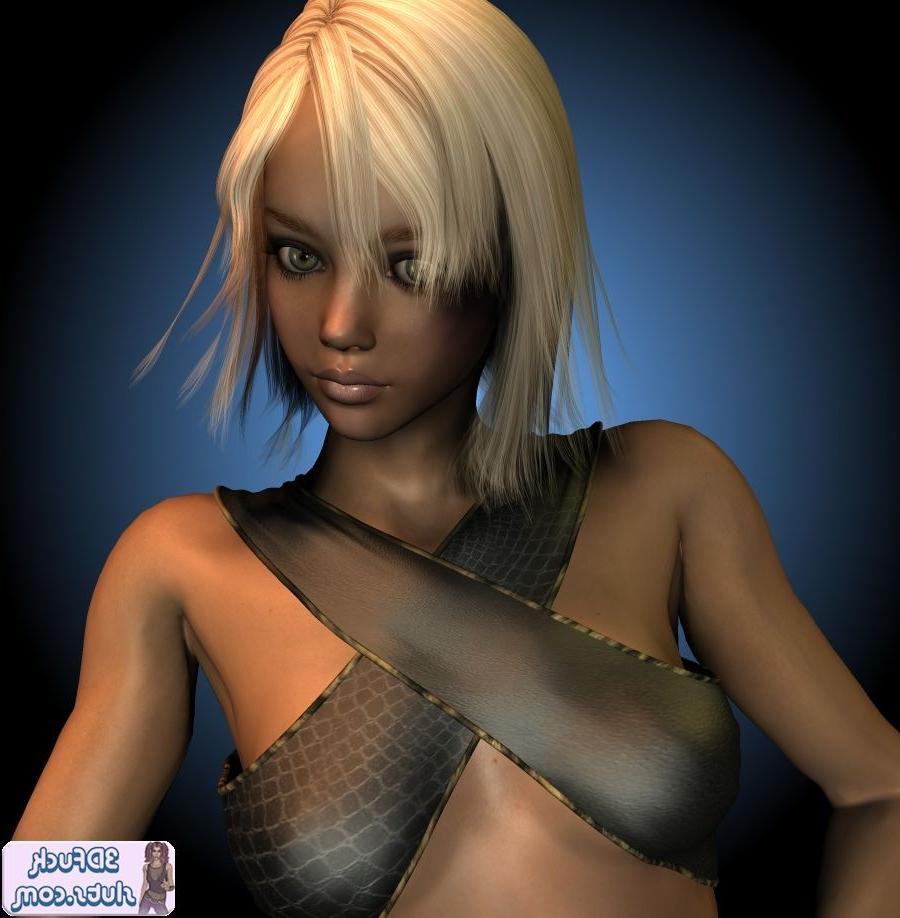 20P Blonde cavegirl toon