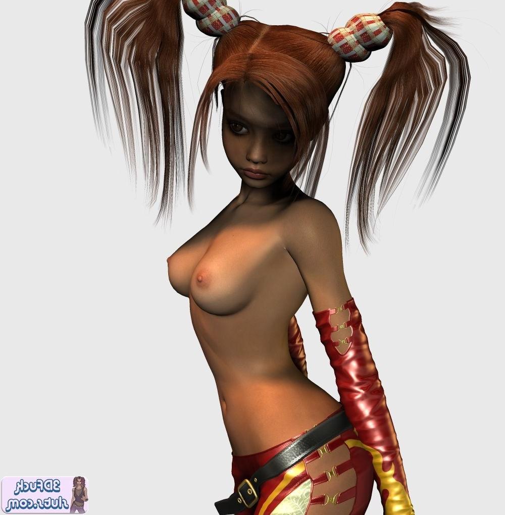 20P Skinny toon girl