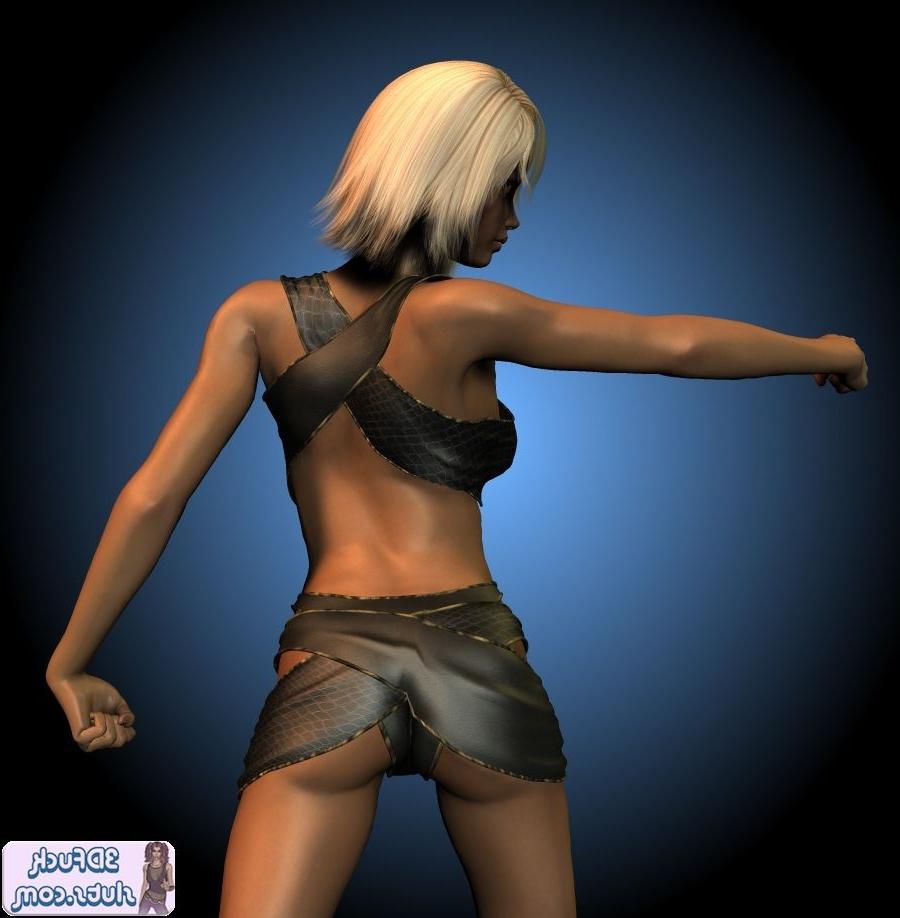 20P Blonde cavegirl toon