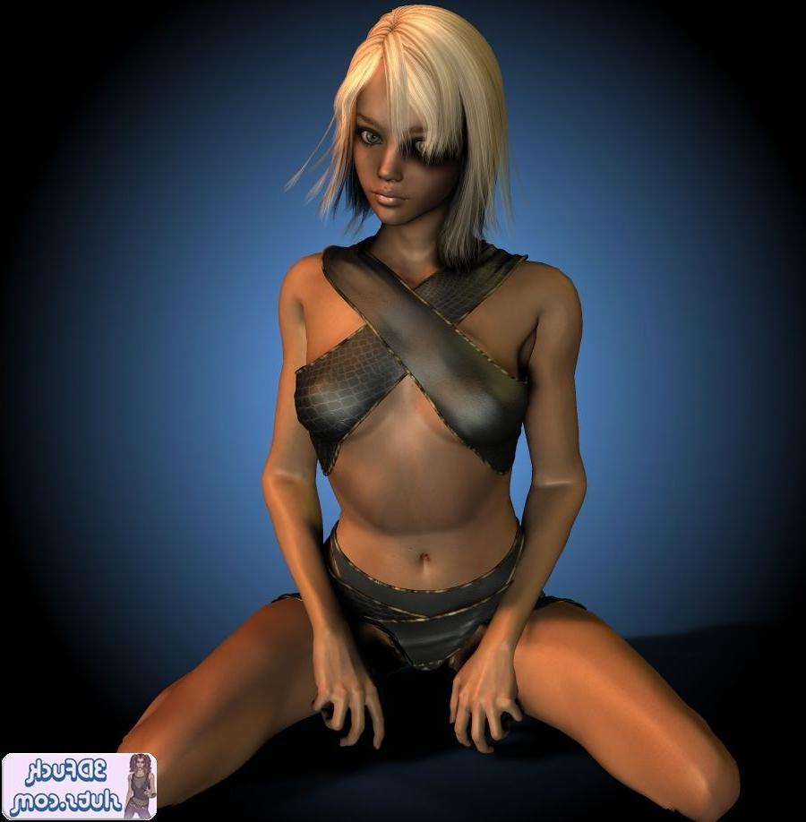 20P Blonde cavegirl toon
