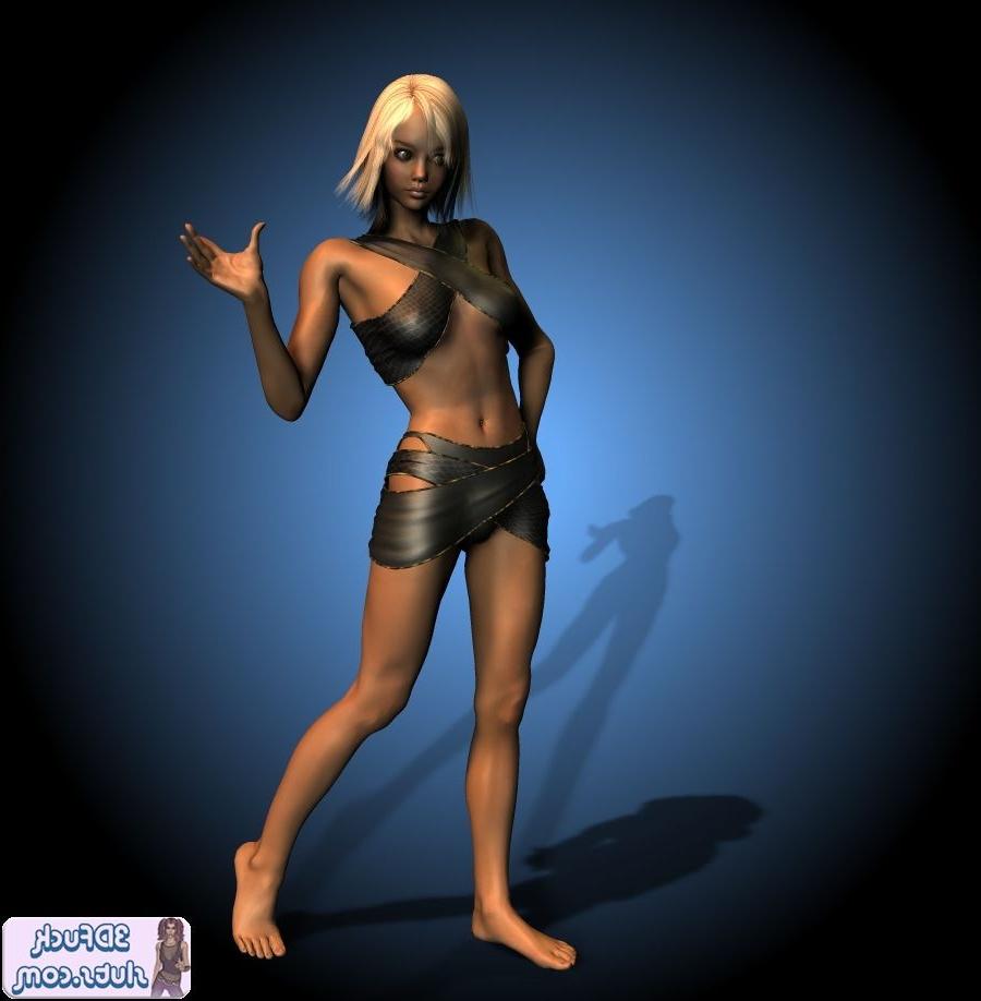 20P Blonde cavegirl toon