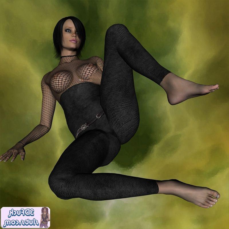 20P Busty 3d toon babe