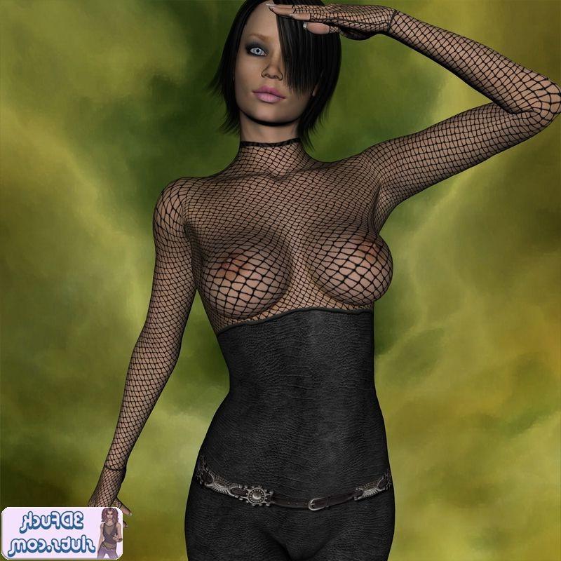20P Busty 3d toon babe