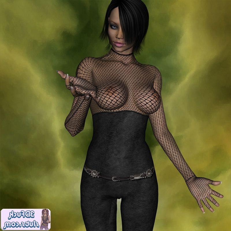 20P Busty 3d toon babe