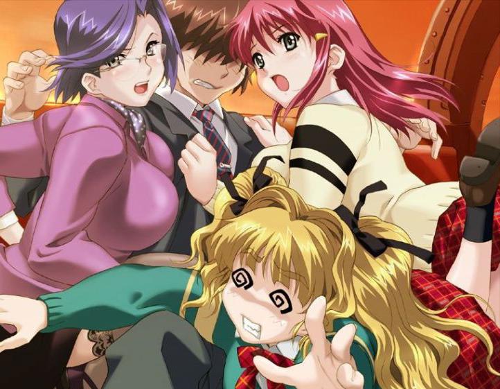 18P Super sexy teen hentai models play fuck maids for money