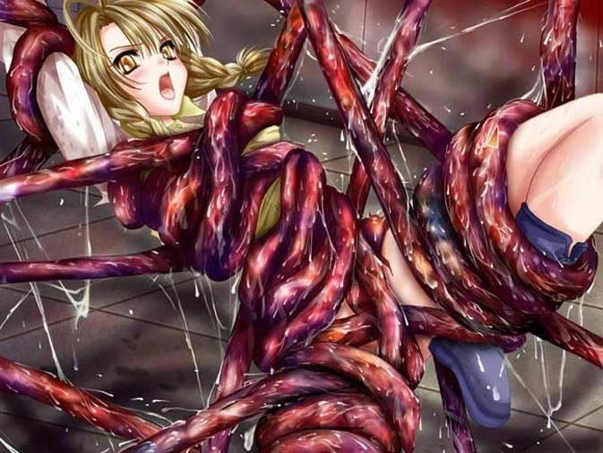 15P Toon chicks are violated by tentacles