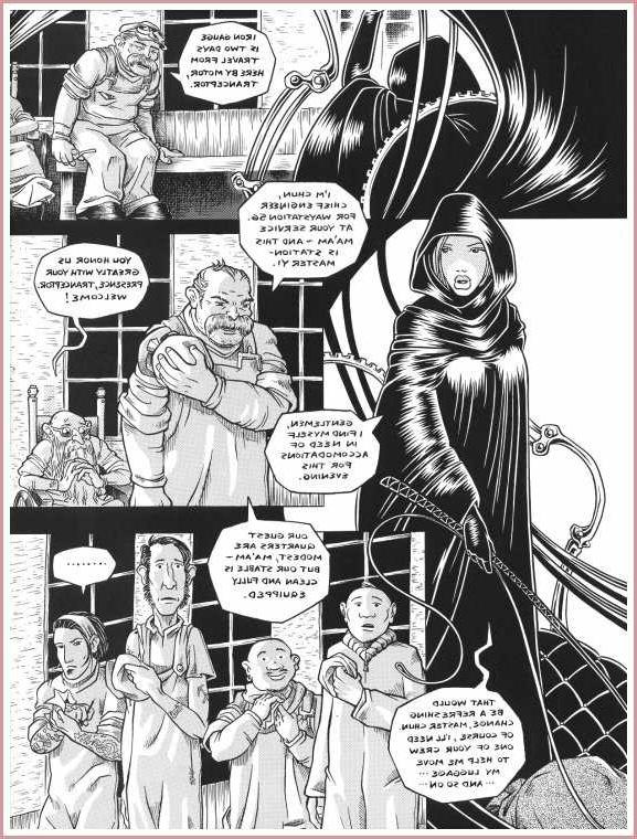 15P weird latex and leather bondage comic