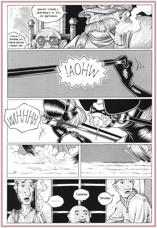 15P weird latex and leather bondage comic