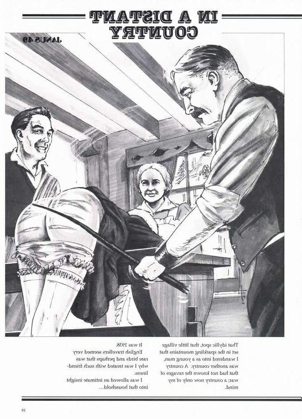 15P vintage female whipping artworks