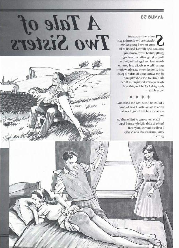 15P vintage female whipping artworks